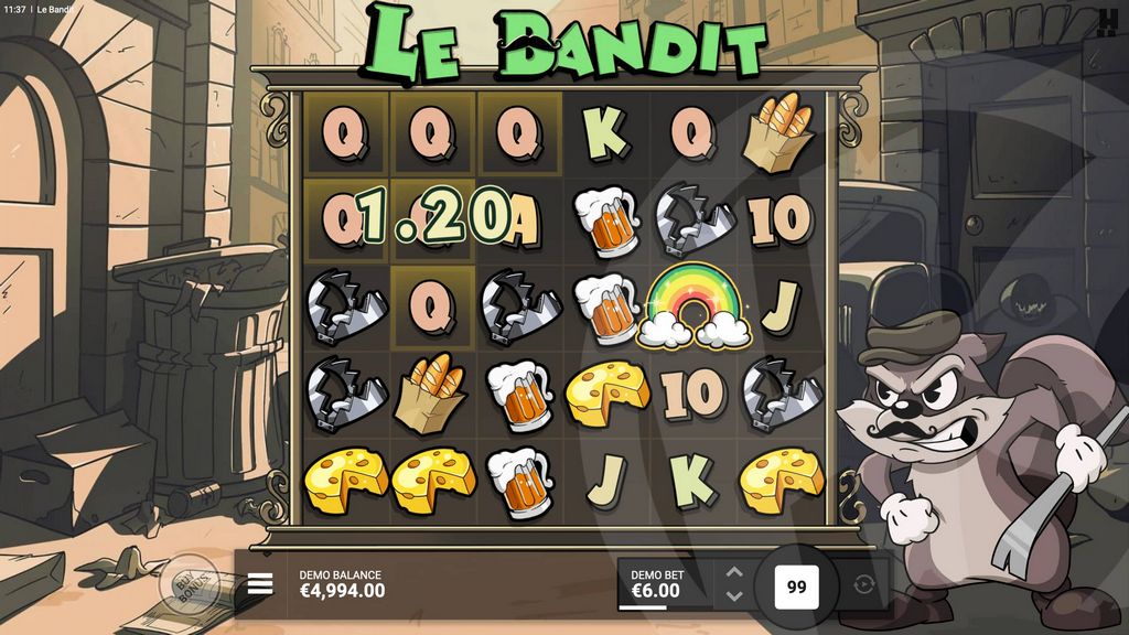 Le Bandit Slot (Hacksaw Pc Gaming) – Gratis prøveversjon og spill videospill